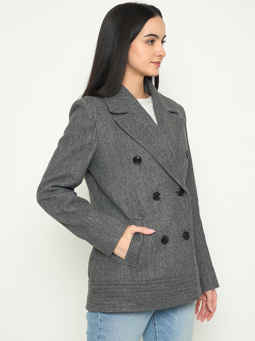 Madame Anthra Grey Blazer